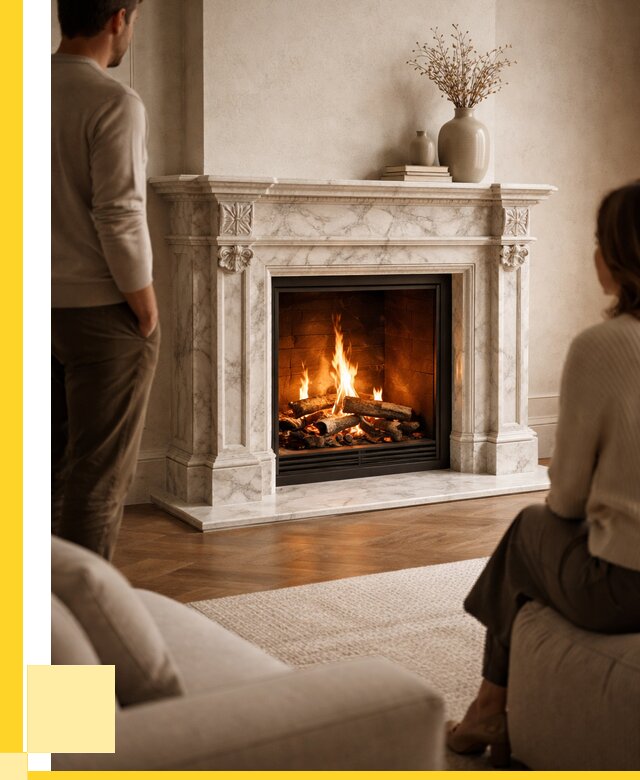 Мраморные камины под ключ в Великом Устюге от 254475 р. | ЭриданВлс