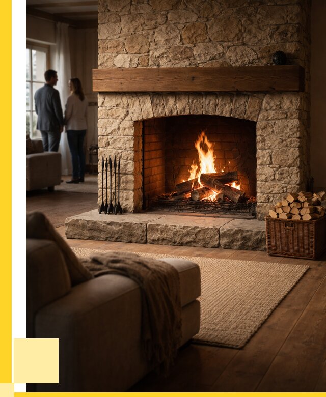 Открытые камины под ключ в Великом Устюге от 152685 р. ЭриданВлс