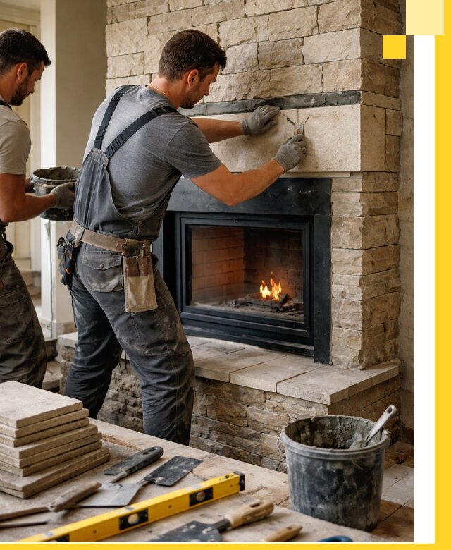 Проектирование и установка открытых каминов в Великом Устюге