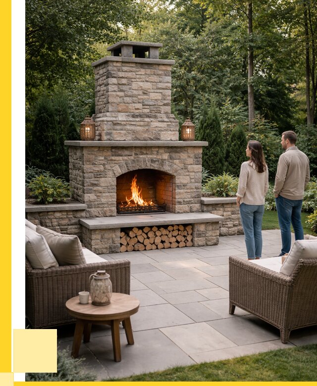 Уличные камины из кирпича в Великом Устюге от 152685 р. | ЭриданВлс