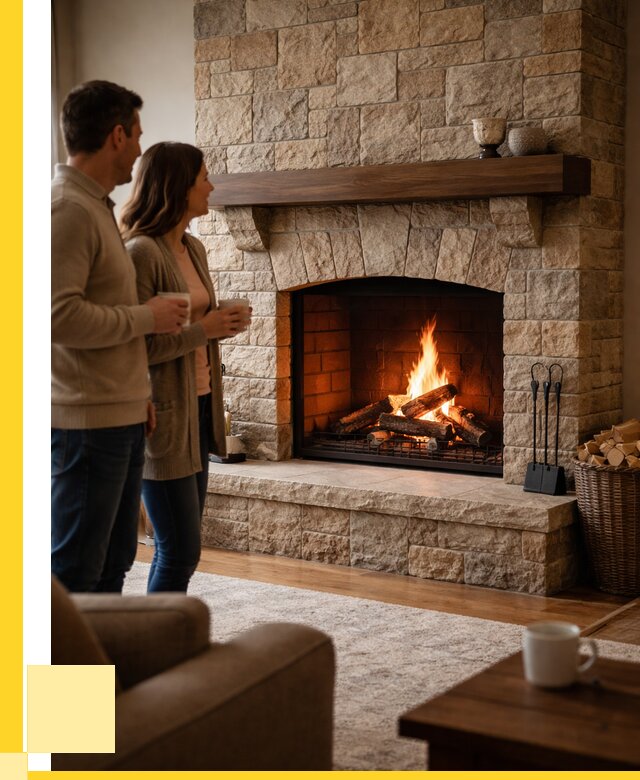 Каменные камины на заказ в Великом Устюге от 183222 р. | ЭриданВлс