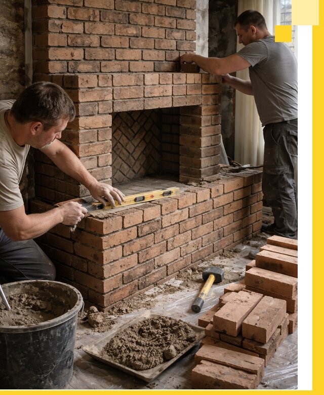 Изготовление и установка кирпичных каминов в Великом Устюге