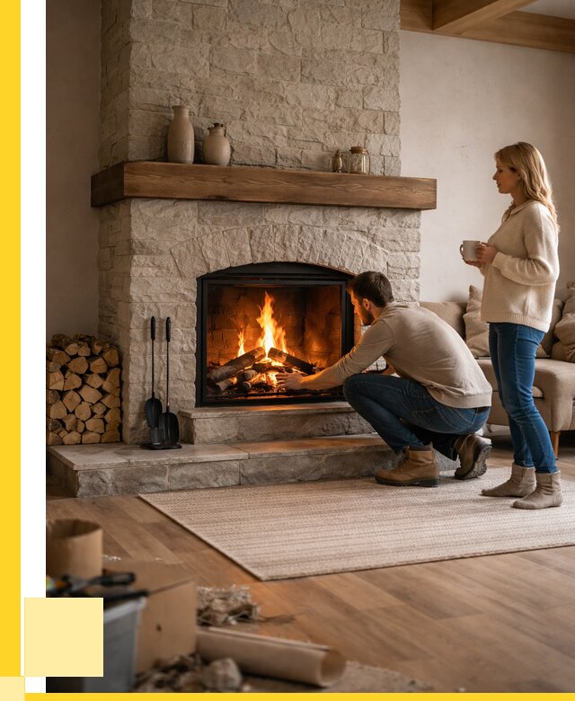 Камины для загородного дома в Великом Устюге от 356265 р., ЭриданВлс