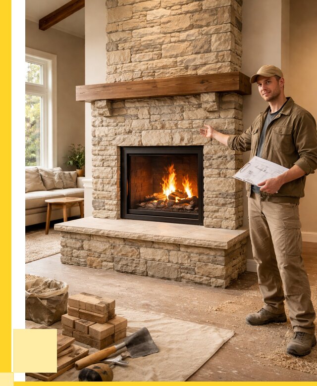 Камины под ключ в Великом Устюге от 183222 р. | ЭриданВлс — установка