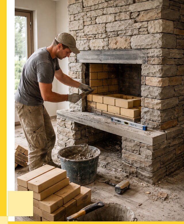 Кладка каминов и камина в Великом Устюге от 25448 р. ЭриданВлс