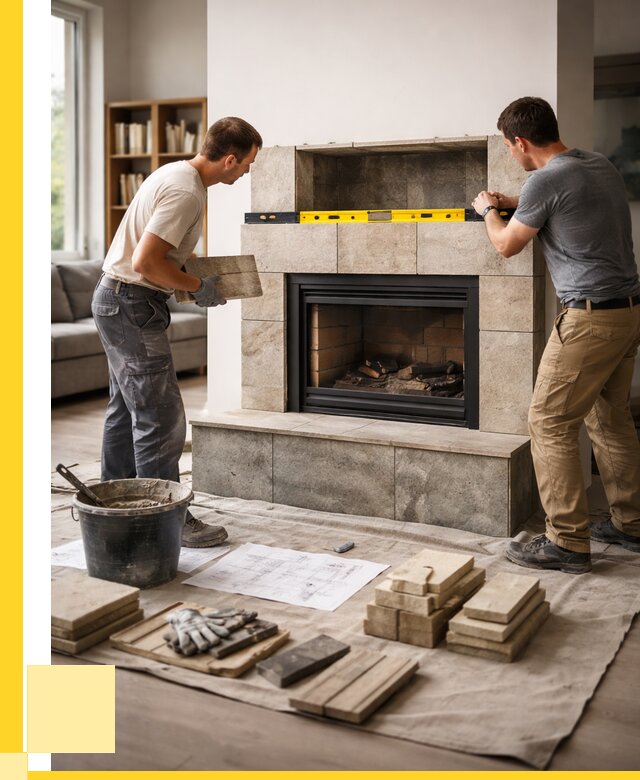 Монтаж каминов и установка в Великом Устюге от 45806 р. | ЭриданВлс