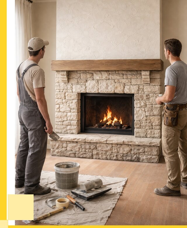 Отделка каминов в Великом Устюге от 6616 р. под ключ | ЭриданВлс