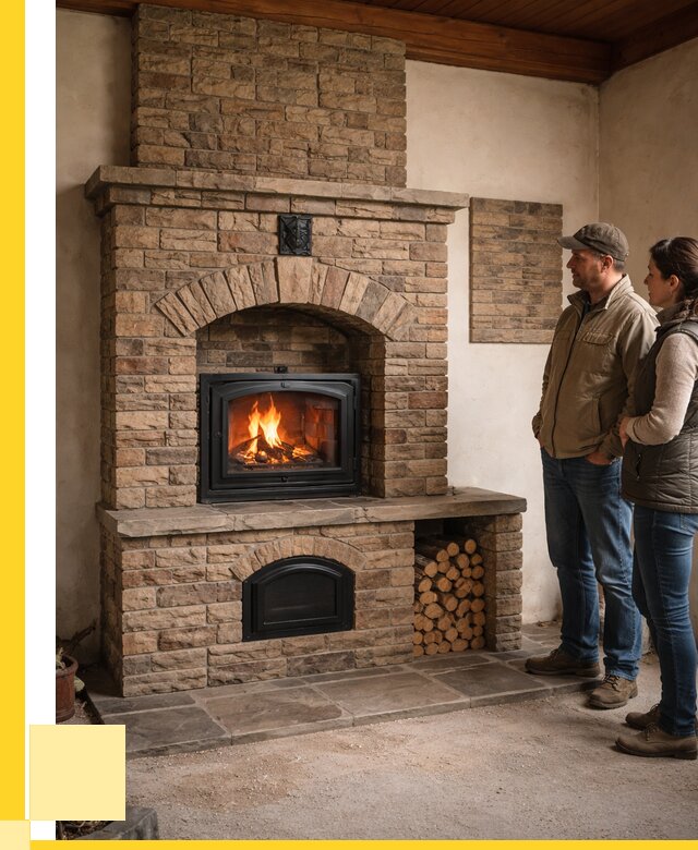 Кирпичная печь под ключ в Великом Устюге от 152685 р. | ЭриданВлс