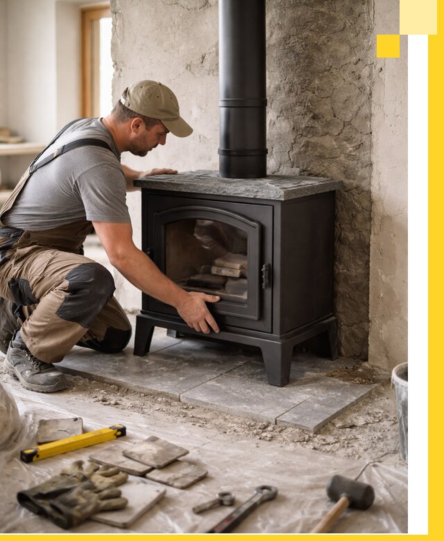 Профессиональный монтаж печей и каминов в Великом Устюге под ключ