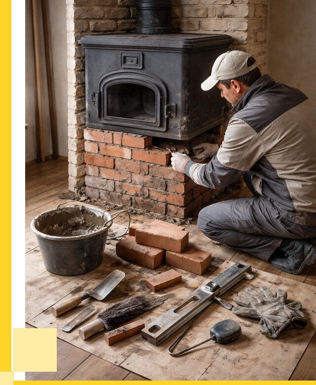 Ремонт печей в Великом Устюге от 12215 р., услуги печника ЭриданВлс