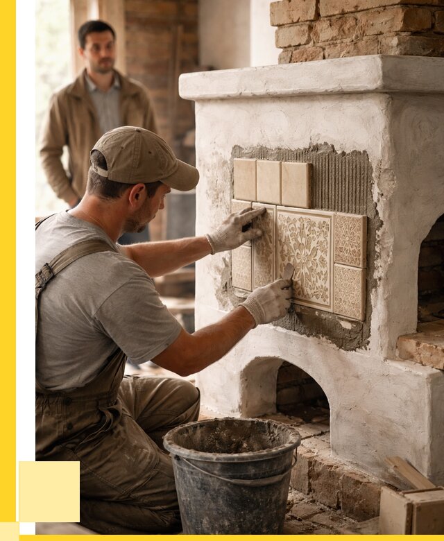 Отделка печей и банных печей в Великом Устюге от 35627 р. | ЭриданВлс