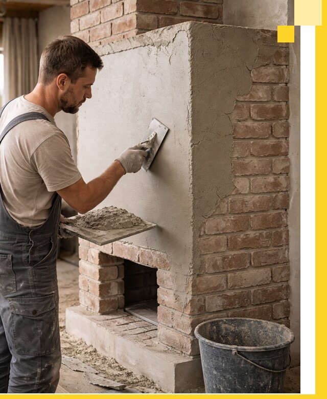 Отделка печей и облицовка каминов в Великом Устюге под ключ