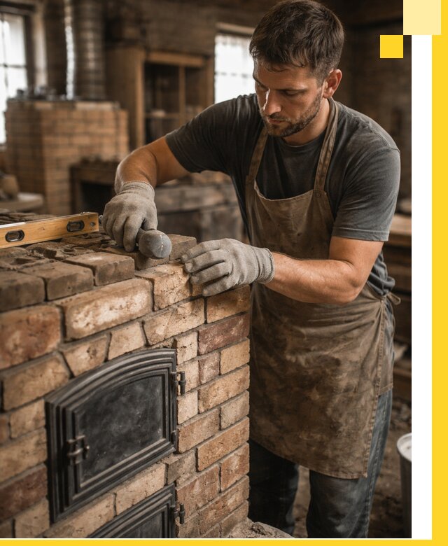 Изготовление печей на заказ в Великом Устюге с проектом и монтажом