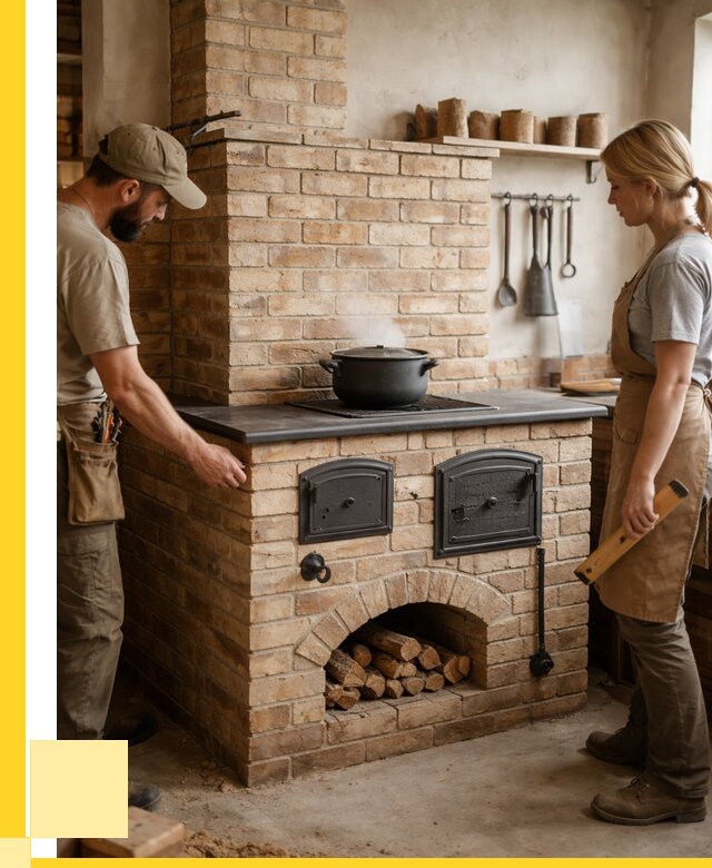 Варочно отопительные печи в Великом Устюге от 91611 р. | ЭриданВлс