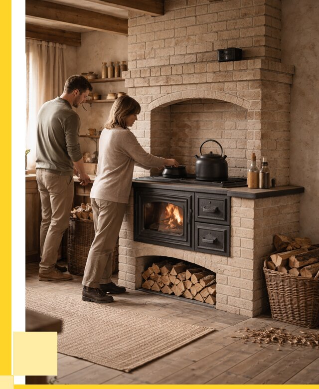 Печи с плитой в Великом Устюге от 45806 р. | ЭриданВлс — кирпичная печь