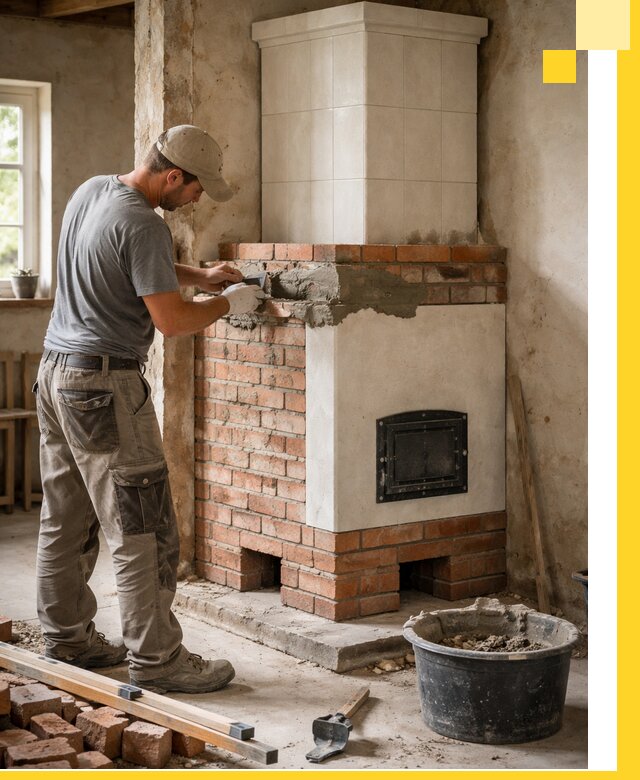 Изготовление и установка печей-голландок под ключ в Великом Устюге