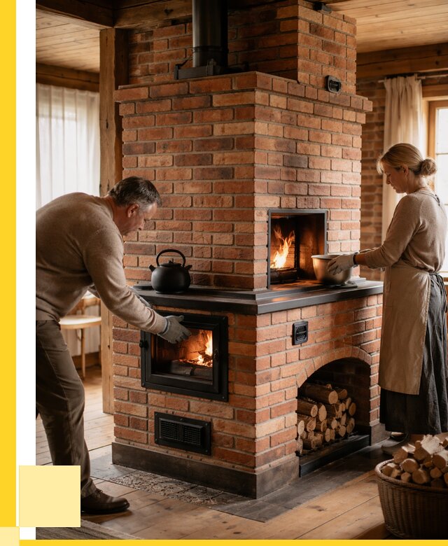 Печи для загородного дома под ключ в Великом Устюге от 81432 р. | ЭриданВлс