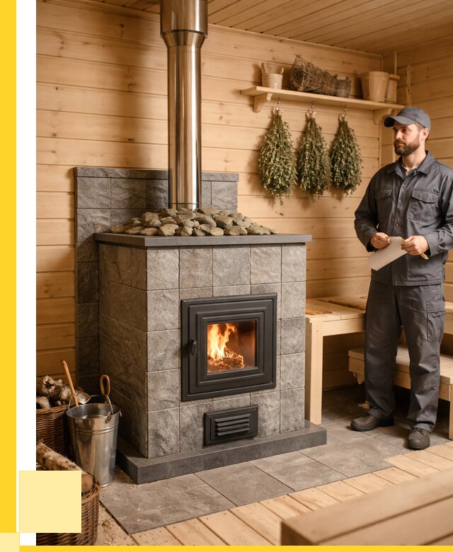 Печи для бани под ключ в Великом Устюге от 122148 р. | ЭриданВлс