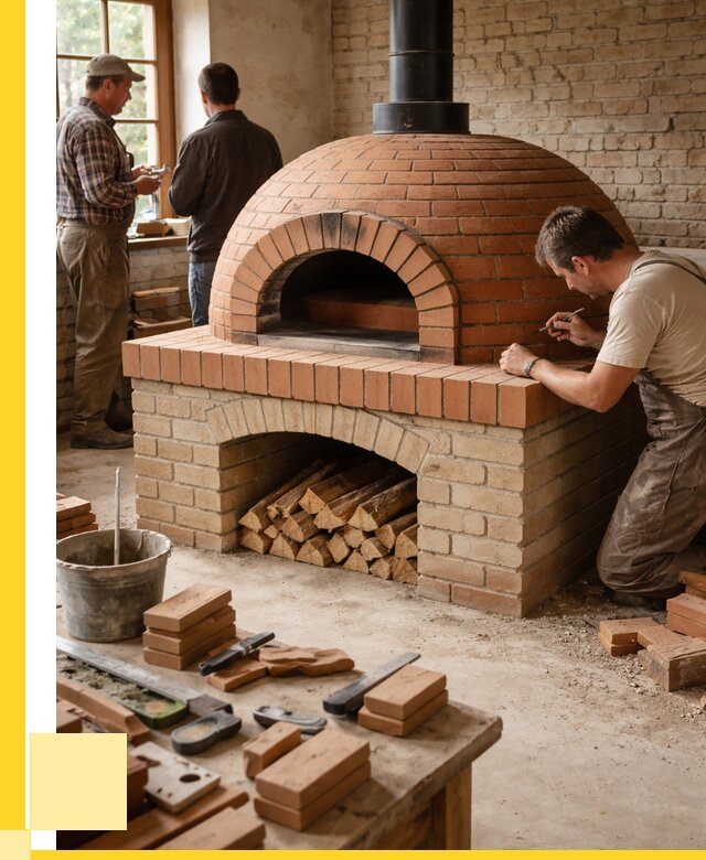 Помпейская печь дровяная для пиццы в Великом Устюге | ЭриданВлс от 203580 р.