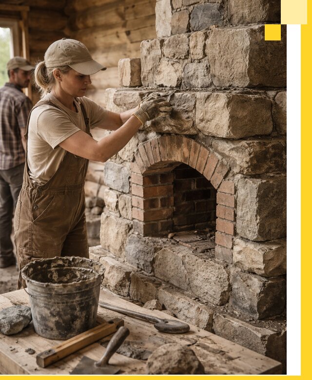 Каменные печи на заказ и монтаж в Великом Устюге, долговечные решения