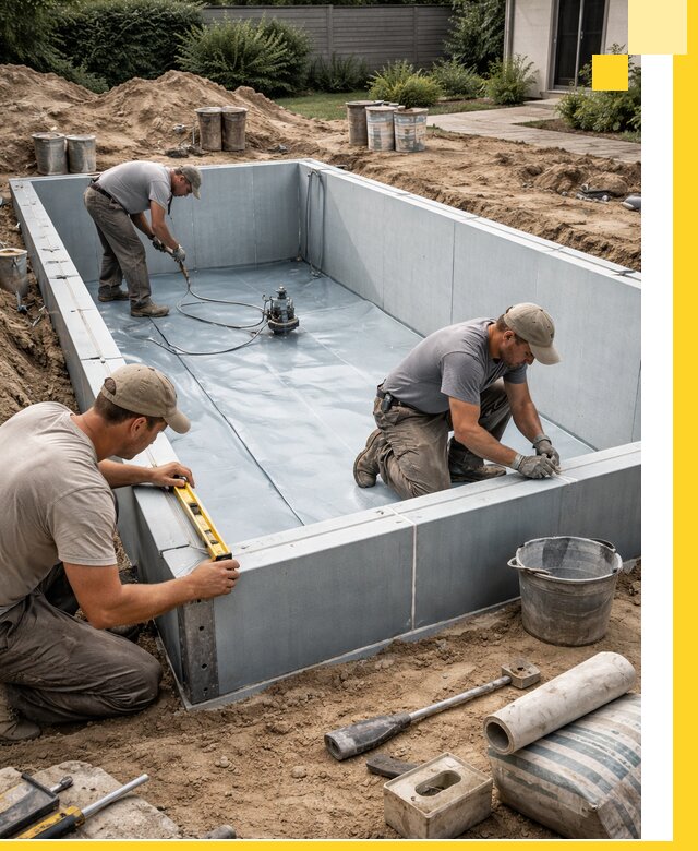 Профессиональный монтаж бассейнов под ключ в Великом Устюге с гарантией