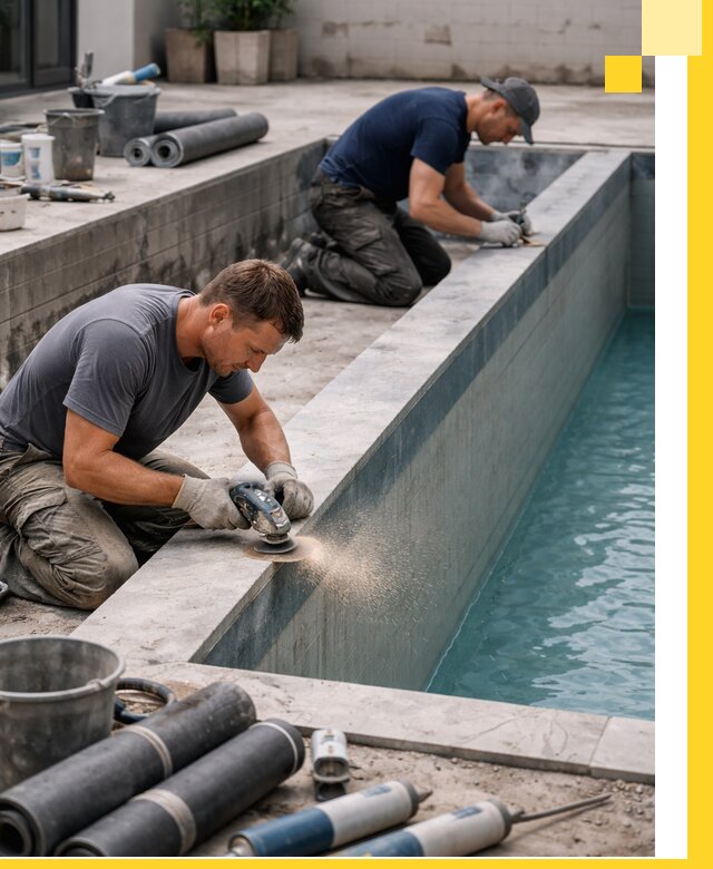 Профессиональный ремонт бассейнов под ключ в Великом Устюге