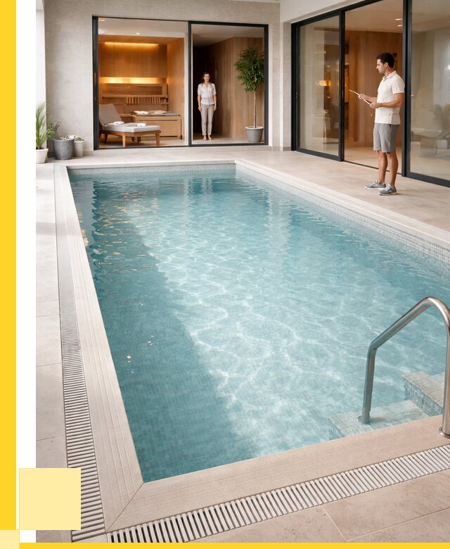 Отделка бассейна пленкой ПВХ в Великом Устюге от 3563 р. - ЭриданВлс