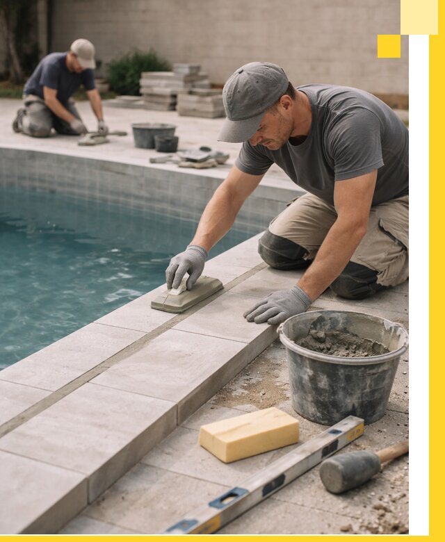 Отделка бассейнов в Великом Устюге: декоративная отделка и гидроизоляция