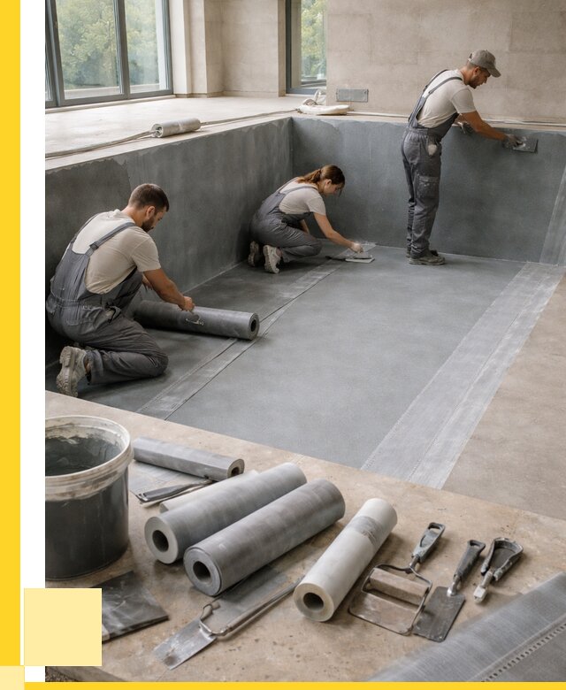 Гидроизоляция бассейнов в Великом Устюге от 2036 р., ЭриданВлс