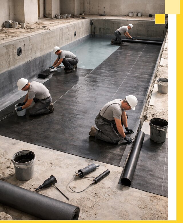 Профессиональная гидроизоляция бассейнов и чаш в Великом Устюге под ключ