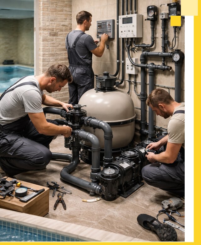 Комплексное оборудование для бассейнов под ключ в Великом Устюге