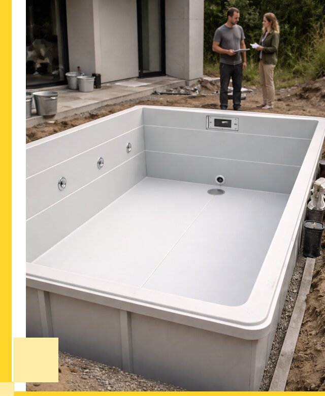 Полипропиленовые бассейны в Великом Устюге от 254475 р. | ЭриданВлс