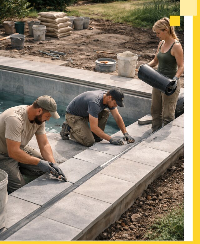 Строительство и монтаж уличных бассейнов под ключ в Великом Устюге