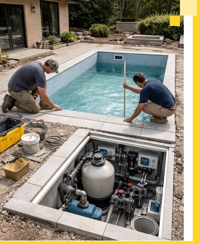 Строительство качественных домашних бассейнов под ключ в Великом Устюге