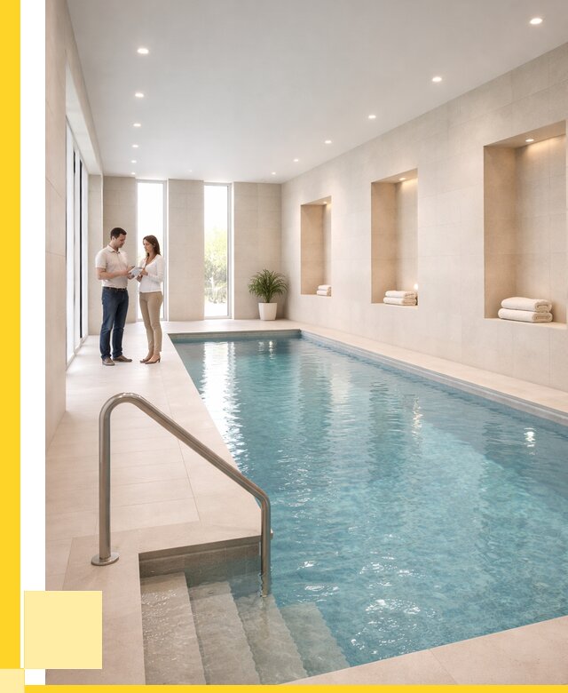 Бассейны в помещении под ключ в Великом Устюге от 1526850 р. | ЭриданВлс