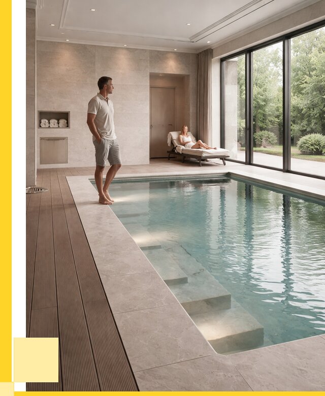 Бассейны в коттедже под ключ в Великом Устюге от 1221480 р. | ЭриданВлс