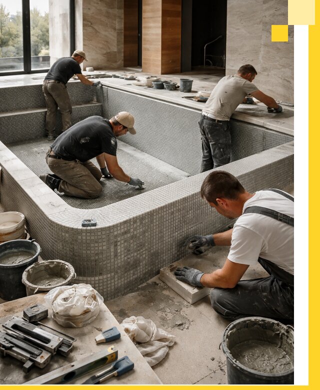 Строительство и установка СПА бассейнов под ключ в Великом Устюге