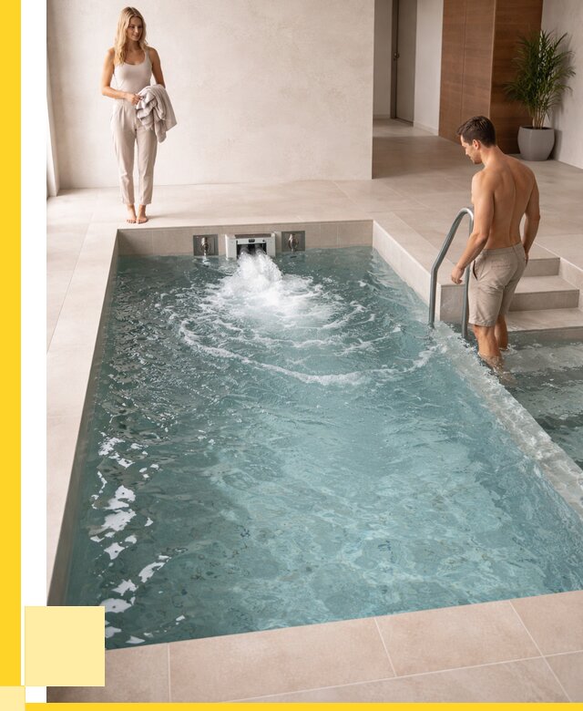 Бассейн с противотоком в Великом Устюге от 254475 р. | ЭриданВлс