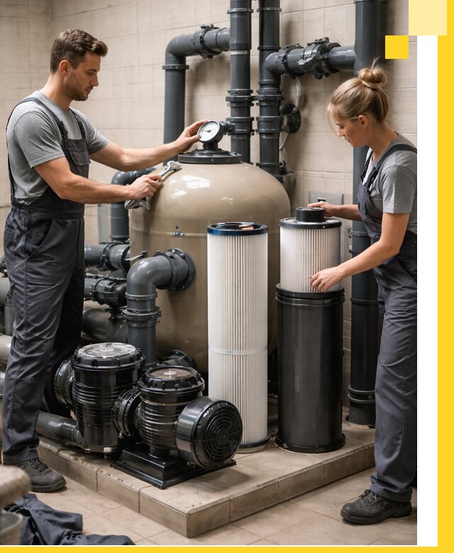 Фильтры и системы фильтрации для бассейнов в Великом Устюге