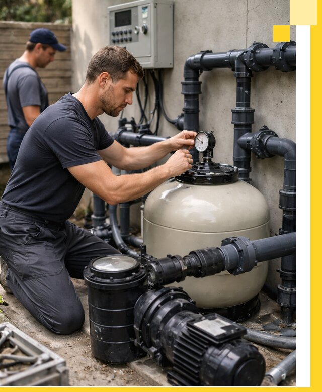 Поставка и монтаж фильтровального оборудования для бассейнов в Великом Устюге