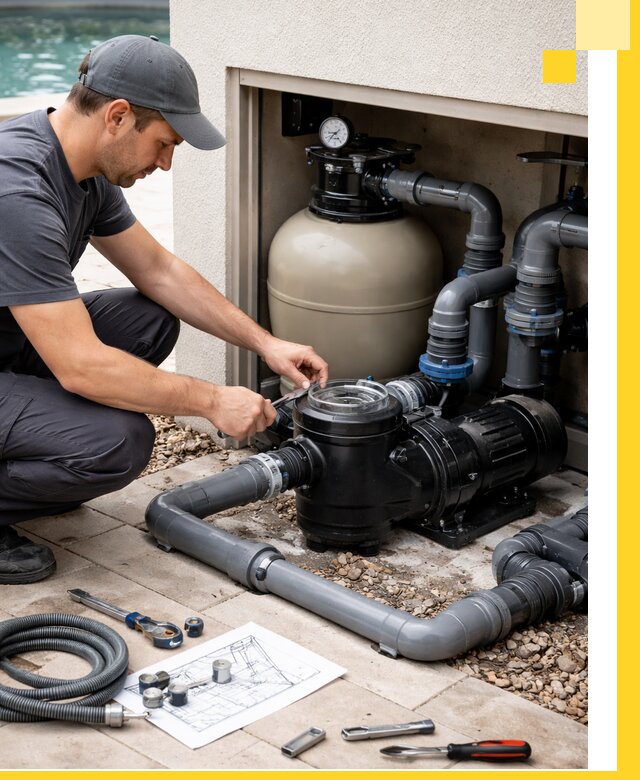 Поставка, монтаж и сервис насосов для бассейнов в Великом Устюге