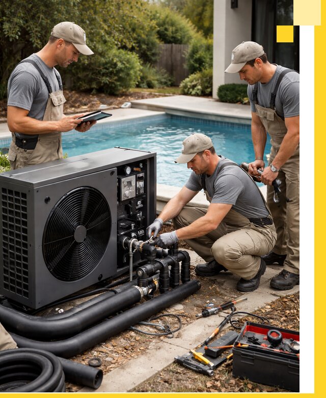 Проектирование и установка тепловых насосов для бассейнов в Великом Устюге