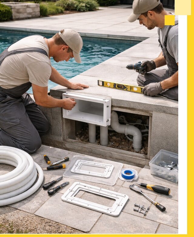 Поставка и установка скиммеров для бассейнов в Великом Устюге