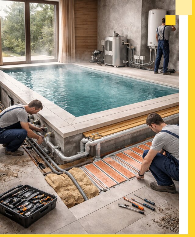 Проектирование и строительство тёплых бассейнов в Великом Устюге