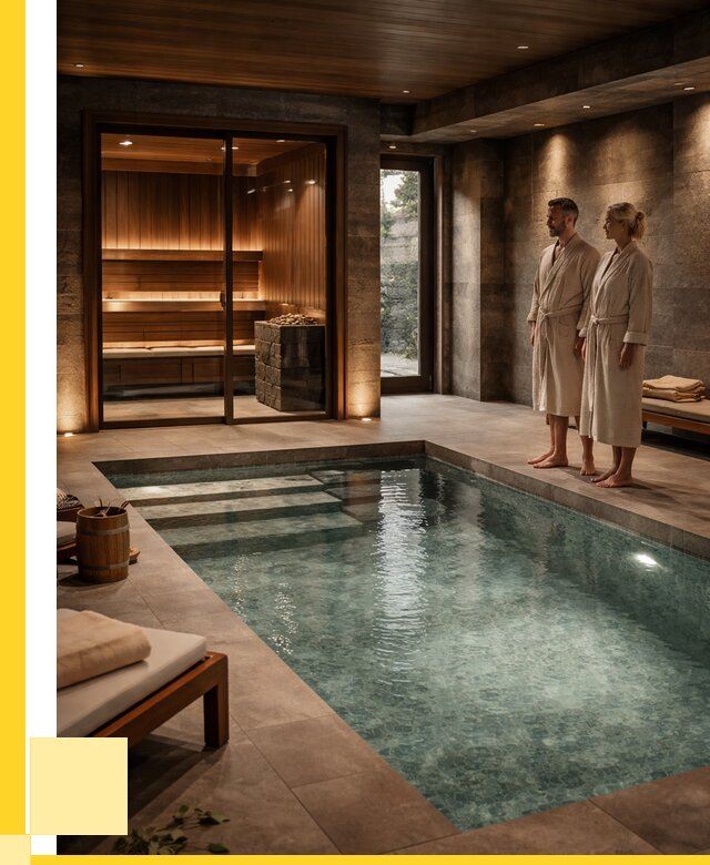 Сауна с большим бассейном в Великом Устюге от 1221480 р. ЭриданВлс