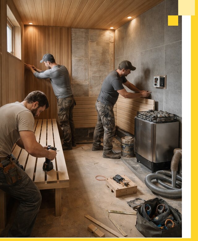 Сауны под ключ в Великом Устюге, проектирование, строительство, отделка