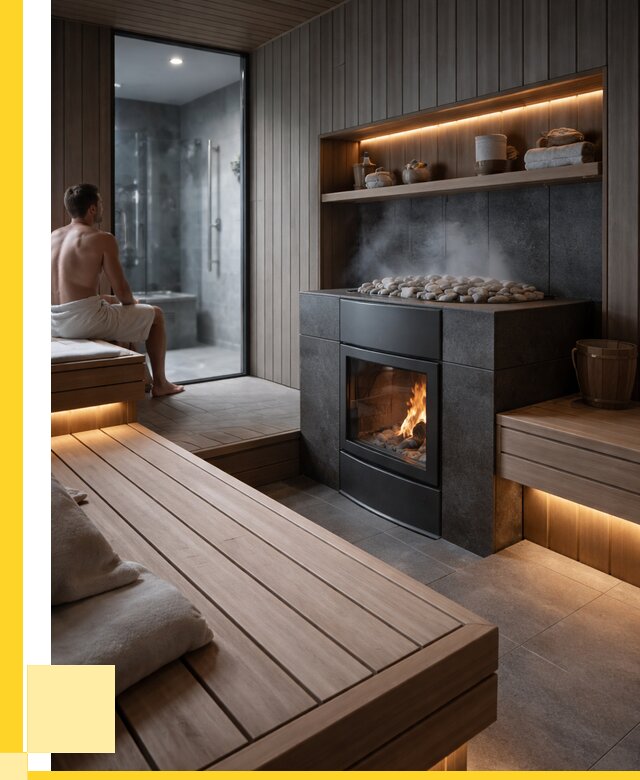 Проект сауны в частном доме в Великом Устюге от 35627 р. | ЭриданВлс