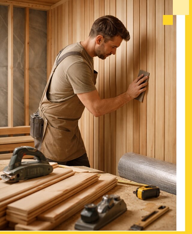 Профессиональная отделка саун и парных под ключ в Великом Устюге