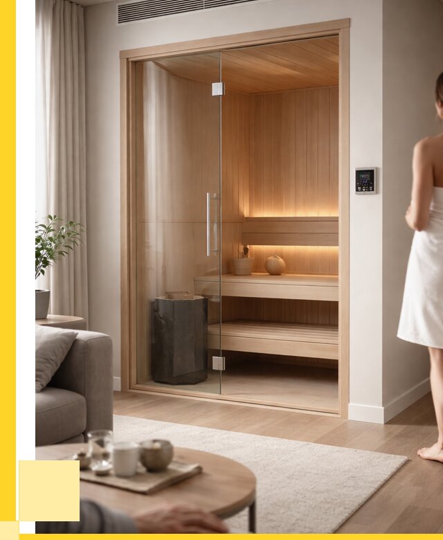 Сауна в квартире под ключ в Великом Устюге от 122148 р. ЭриданВлс