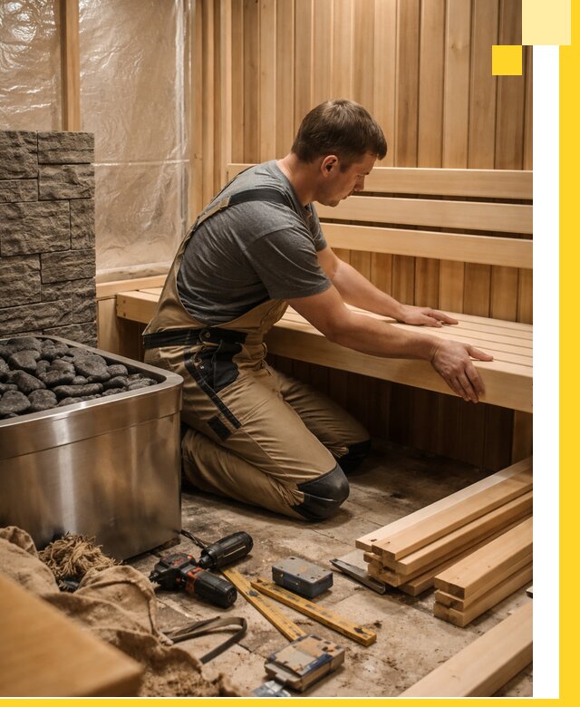 Сауны для дома под ключ с проектированием и монтажом в Великом Устюге